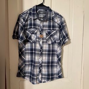 Plaid button up shirt